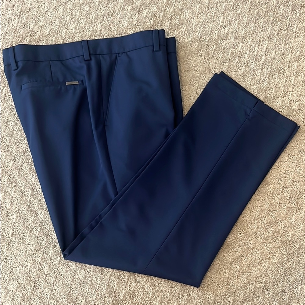 Greg Norman Collection Blue Dress Pants Classic Style
